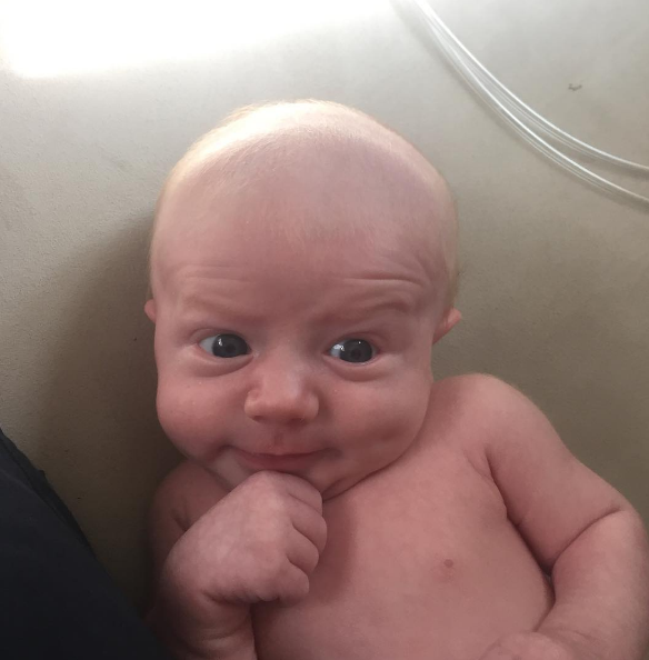 El bebé más expresivo del mundo 