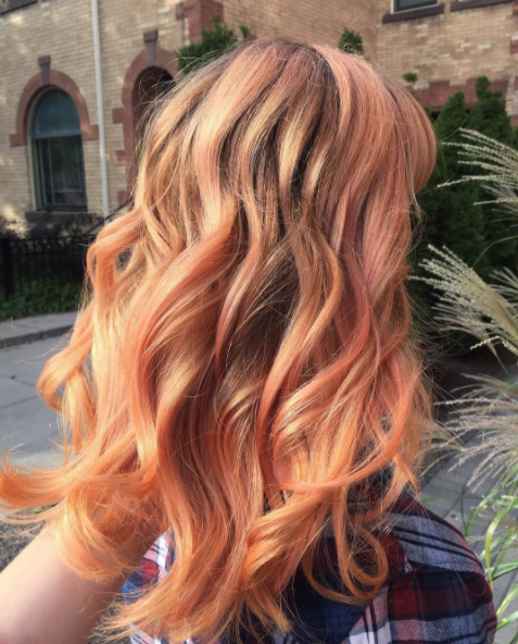 Blorange, el color de pelo de moda