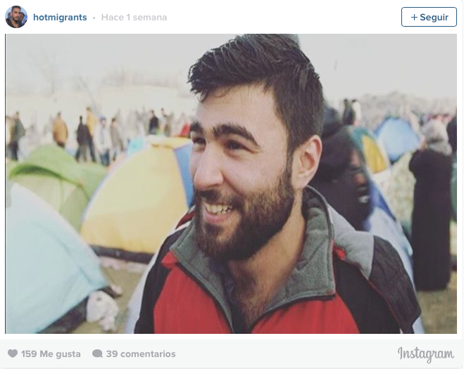 Hotmigrants: el Instagram de los refugiados sexis