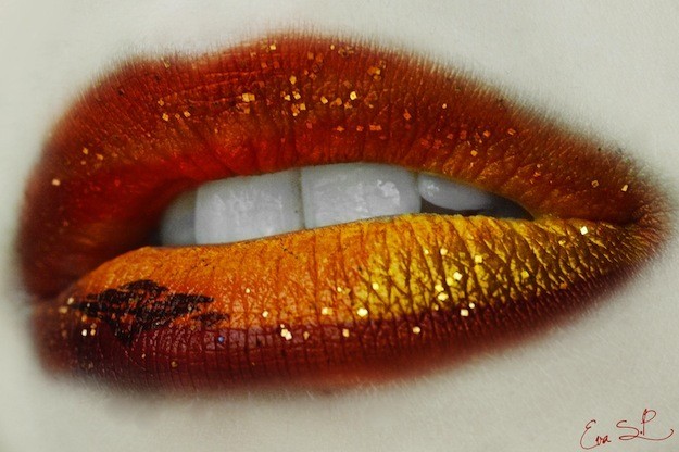 Lip Art Halloween