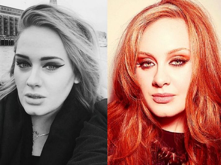 Adele antes y después 