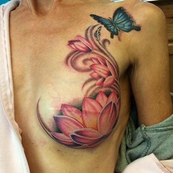 Tatuajes después del cáncer de mama