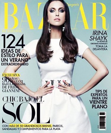 Irina Shayk se come el mundo desde Harper´s Bazaar México