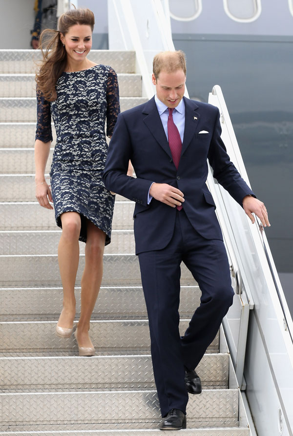 Kate Middleton les hace la pelota a los canadienses y escoge el diseño de uno de sus modistos