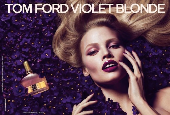 Lara Stone es Violet Blonde