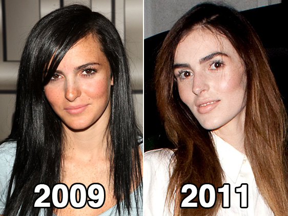 La nueva cara de Ali Lohan, hermana de Lindsay