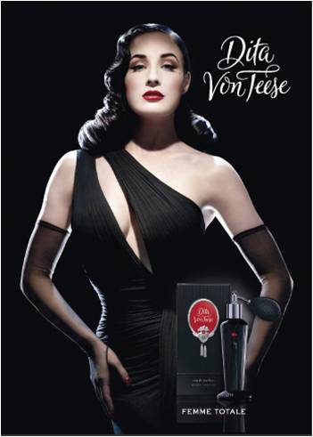 Femme Totale, el perfume de Dita Von Teese
