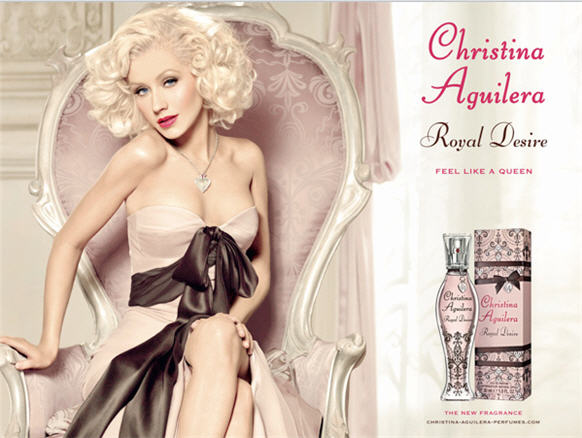 Siéntete como una reina con la nueva fragancia de Christina Aguilera 