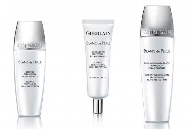 La línea blanqueante de Guerlain, Blanc de Perles