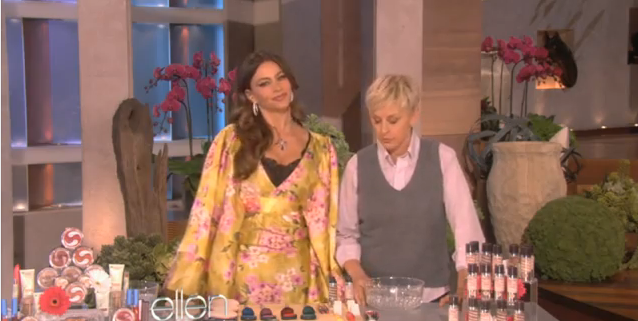 Sofia Vergara y Ellen DeGeneres en el tutorial de maquillaje más divertido de la historia