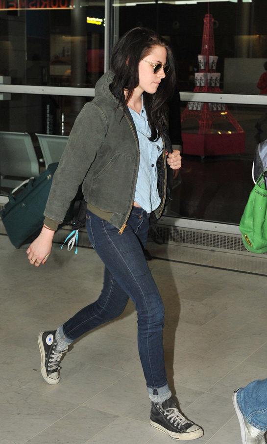 Kristen Stewart ya está en París para la Semana de la Moda