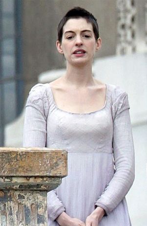 Anne Hathaway ya está grabando Los Miserables, con una pérdida de peso más que notable