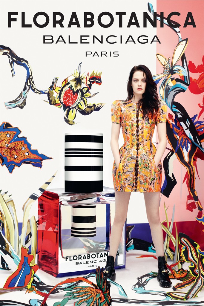 Todos los detalles sobre la fragancia de Balenciaga, Florabotanica, de la que es imagen Kristen Stewart
