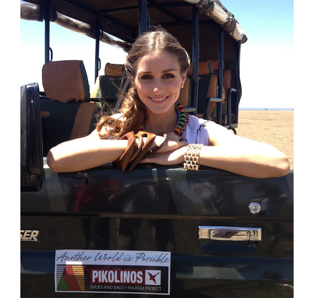 Olivia Palermo, en África con Pikolinos 