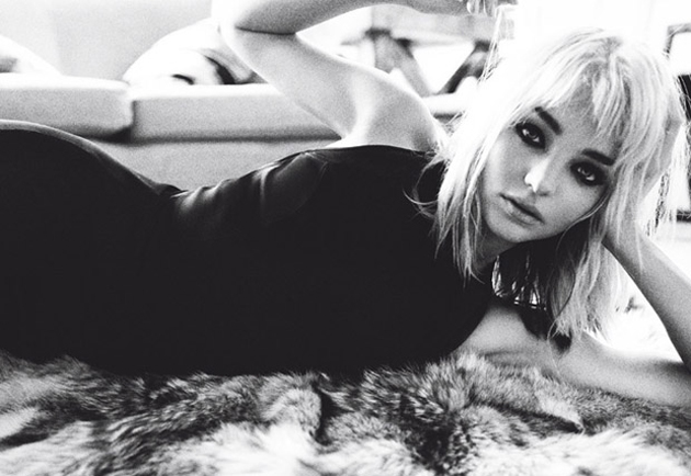 Miranda Kerr, de rubia en Vogue Italia