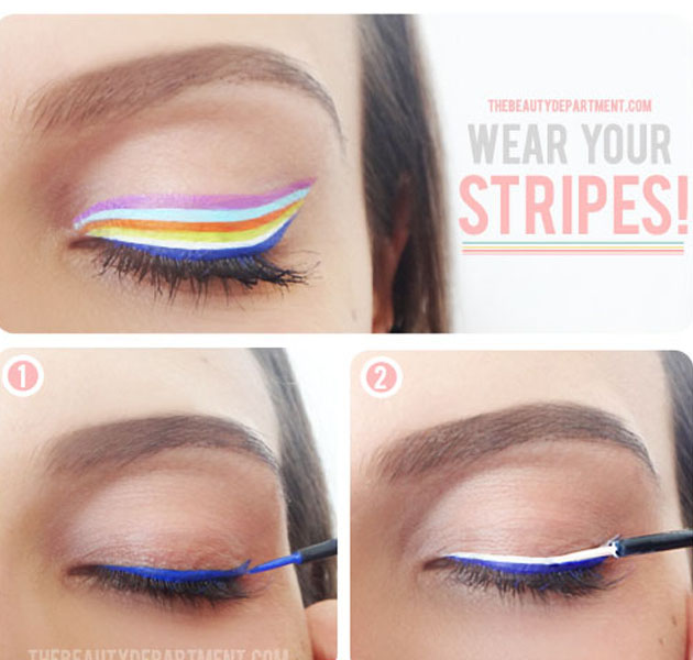 Celebramos la constitucionalidad del matrimonio gay con este maquillaje arco iris 