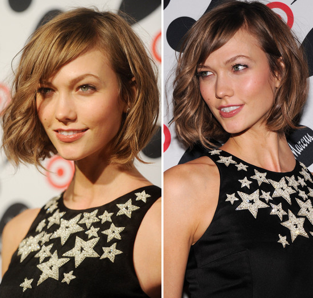 Karlie Kloss riza su melena en la fiesta de Navidad de Neiman & Marcus 