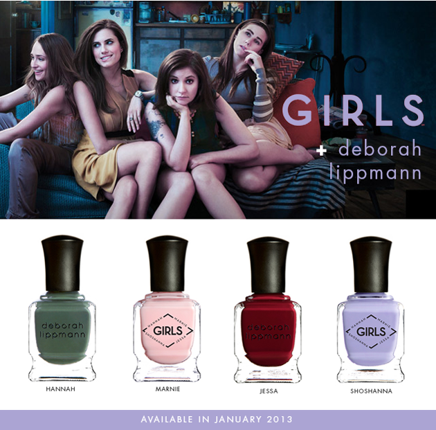 Deborah Lippmann lanza una colección inspirada en la serie Girls 