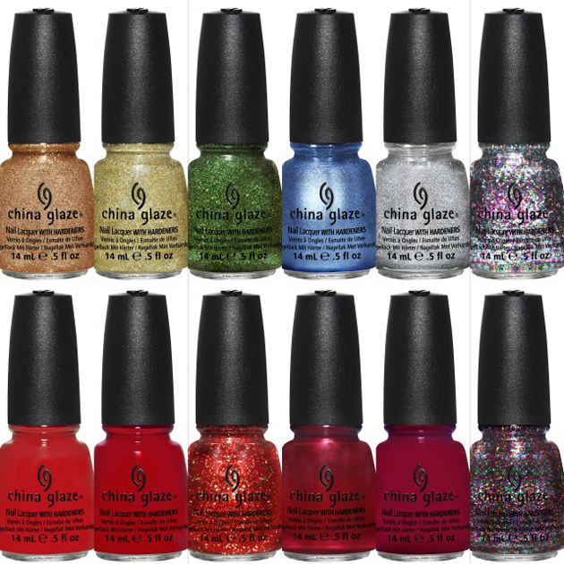 Colección de Navidades de China Glaze 