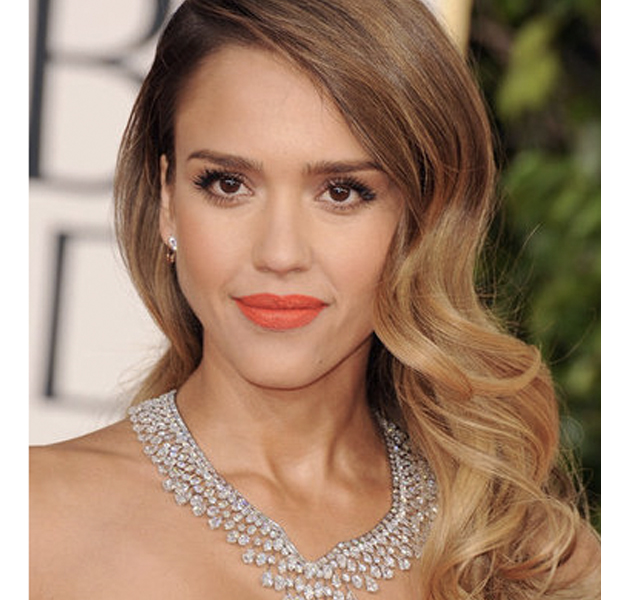 Tendencia vista en los Globos de Oro: Labios Naranjas 