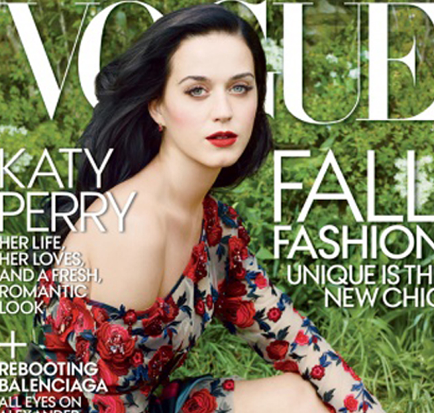 Katy Perry, más natural que nunca, en la portada de Vogue USA 