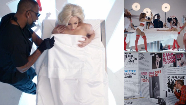 Las escenas filtradas del nuevo y polémico vídeo de Lady Gaga
