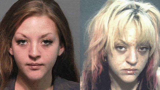 Rostros de mujeres transformados por el consumo de drogas