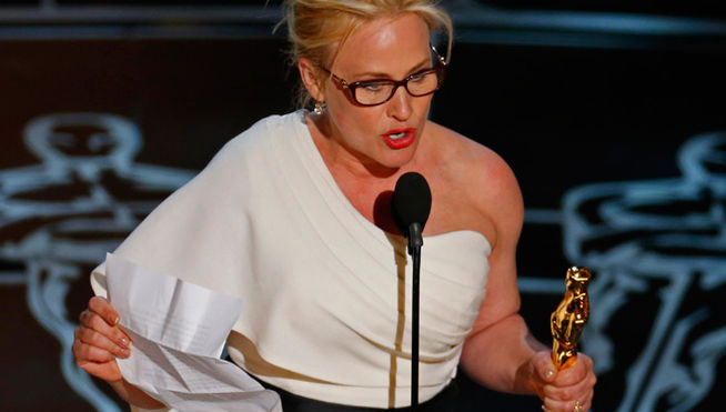 #AskHerMore y Patricia Arquette: el feminismo llega a los Oscars