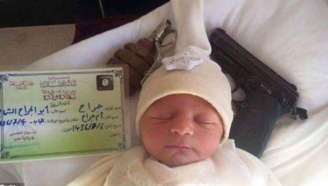 bebe del estado islamico