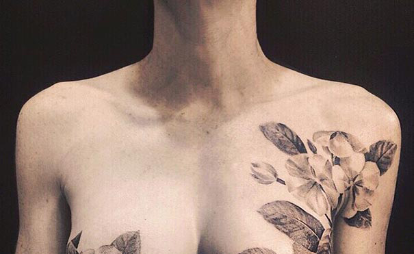 tatuajes cancer de mama