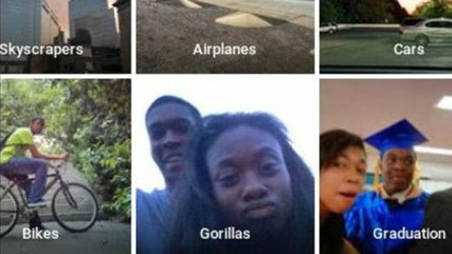 google confunde negros con gorilas