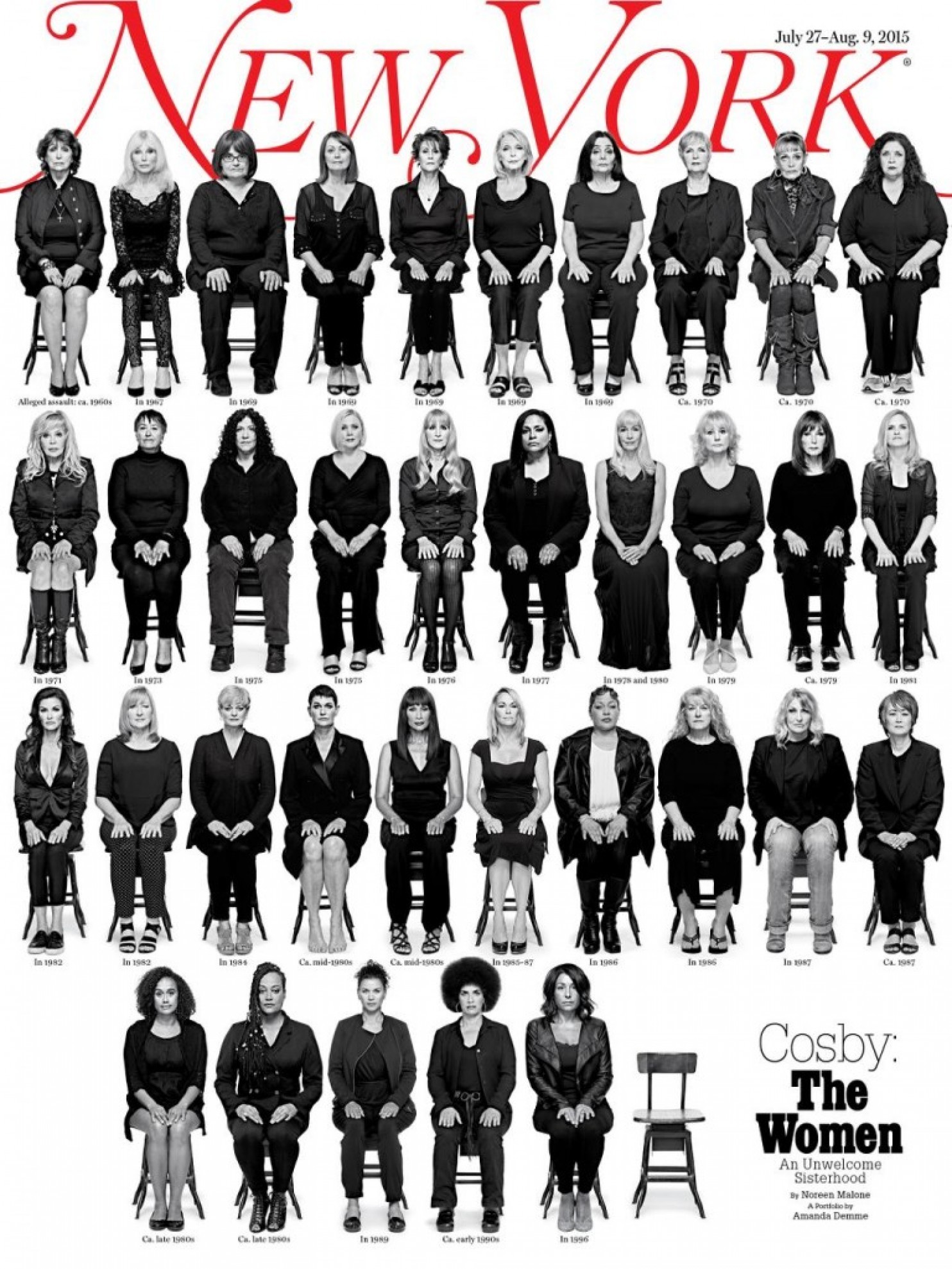 portada new york magazine mujeres bill cosby