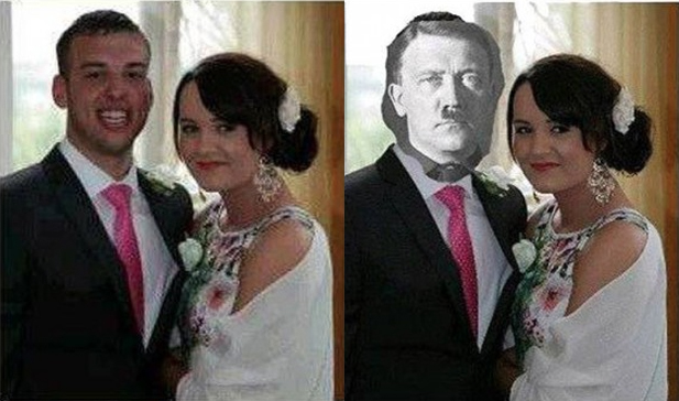 Esto es lo que pasa cuando pides ayuda en internet para arreglar tu foto de boda