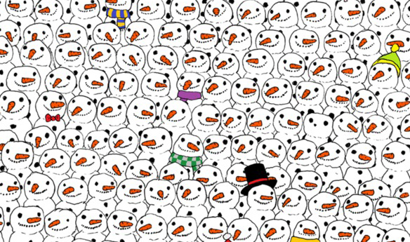 ¿Puedes encontrar al panda? El reto que arrasa en internet