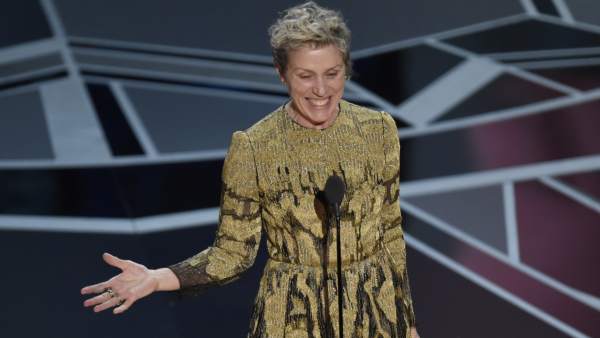 El conmovedor discurso feminista de Frances McDormand en los Oscar
