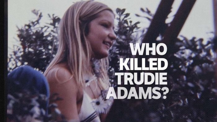 ¿Quién mató a Trudie Adams?
