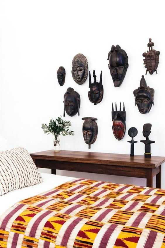 decoración africana: lifestyle tribal