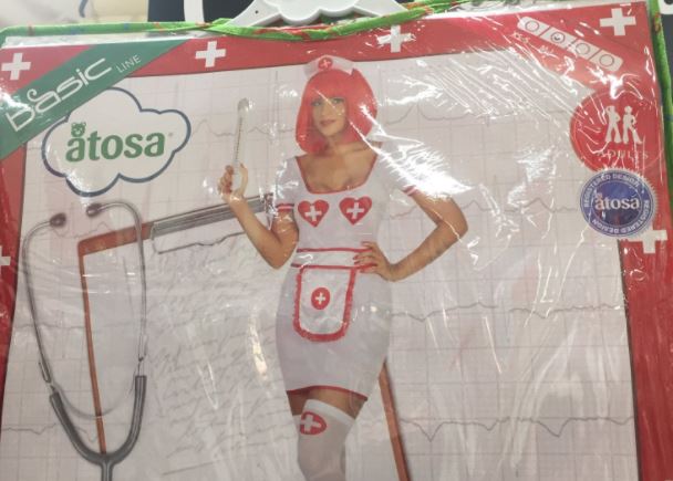 Supermercado español ya no venderá disfraz de enfermera sexy