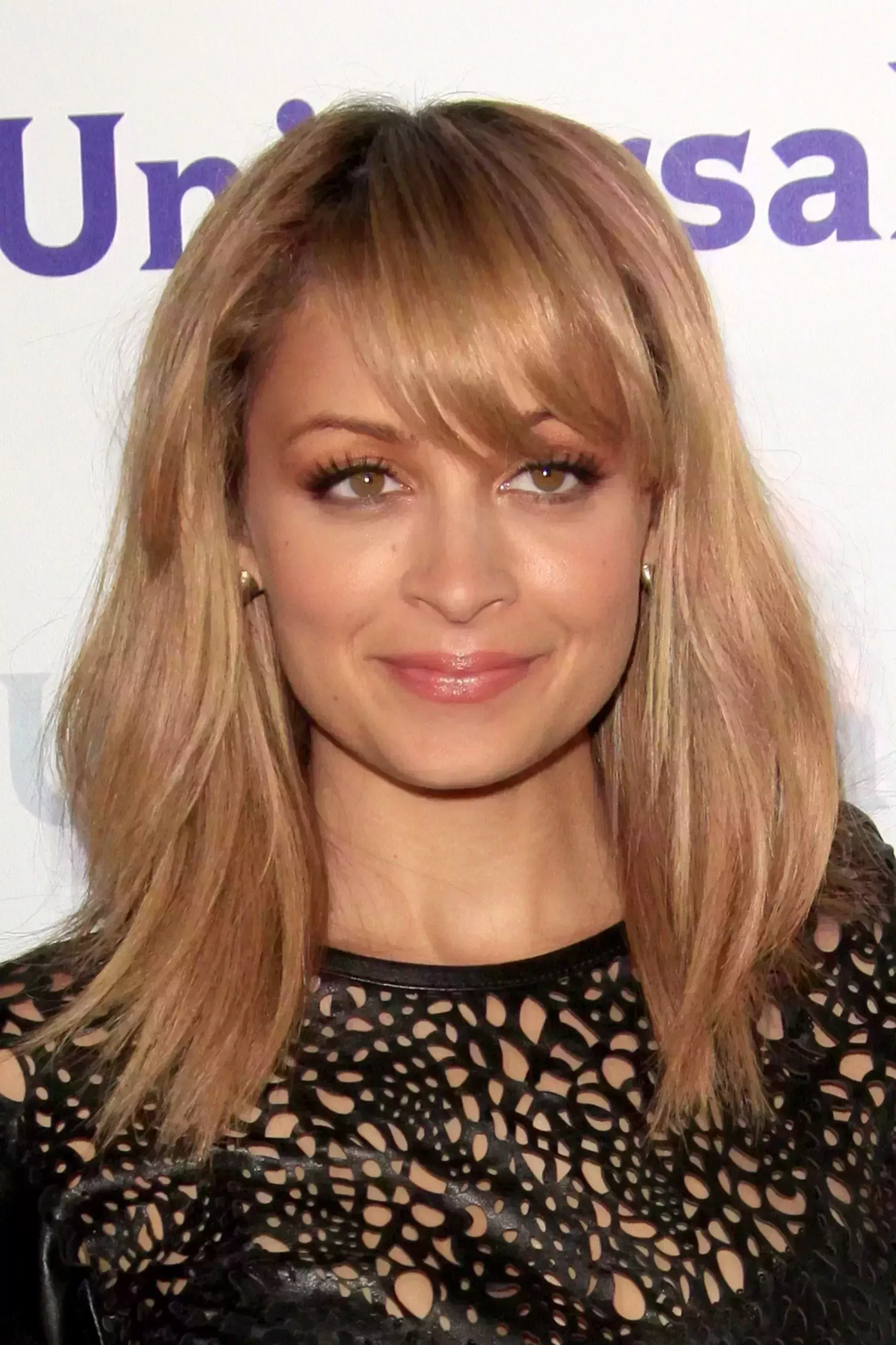 Nicole Richie’s Layered Cut With Side Bangs