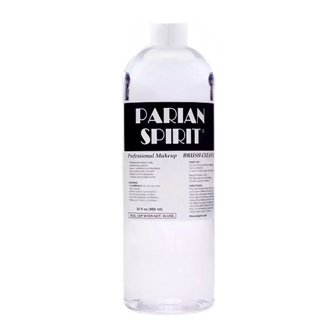 Parian Spirit Professional Makeup Brush Cleaner on transparent background