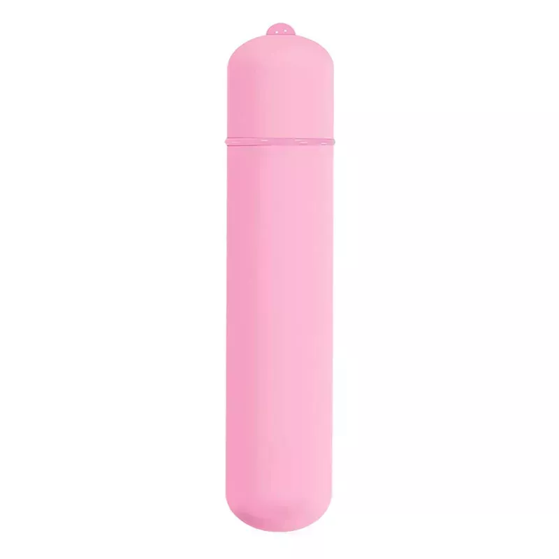 A light pink Pure Love PowerBullet Vibrator clitoral vibrator on a white background