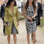 Pippa y Kate Middleton van de boda