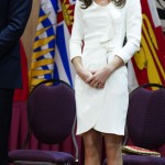 Kate Middleton repite el vestido blanco que llevó el día de su pedida de mano