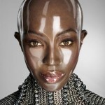 Naomi Campbell convertida en un robot