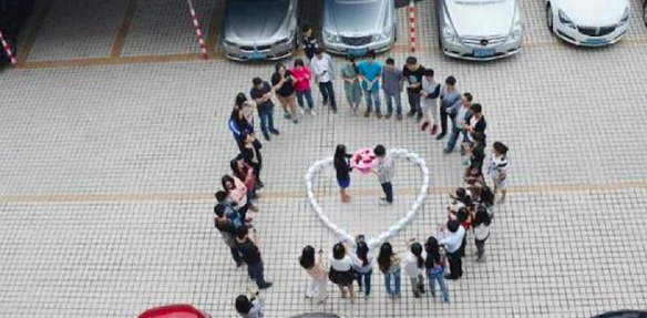 Propuesta de matrimonio con iPhones 6
