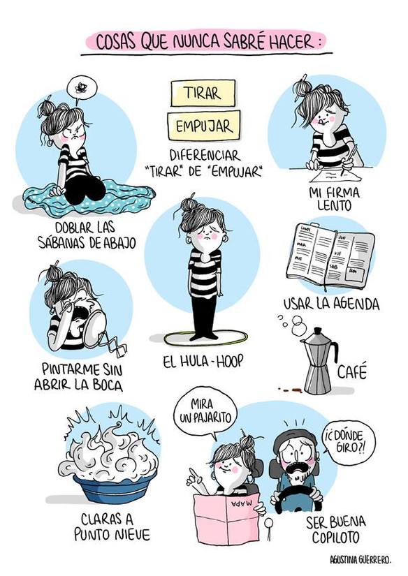 Viñetas de Agustina Guerrero