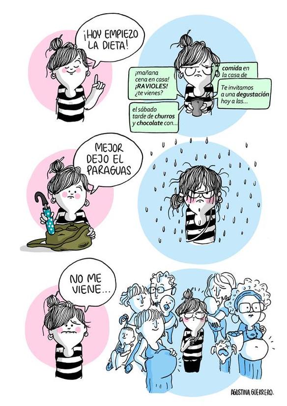 Viñetas de Agustina Guerrero