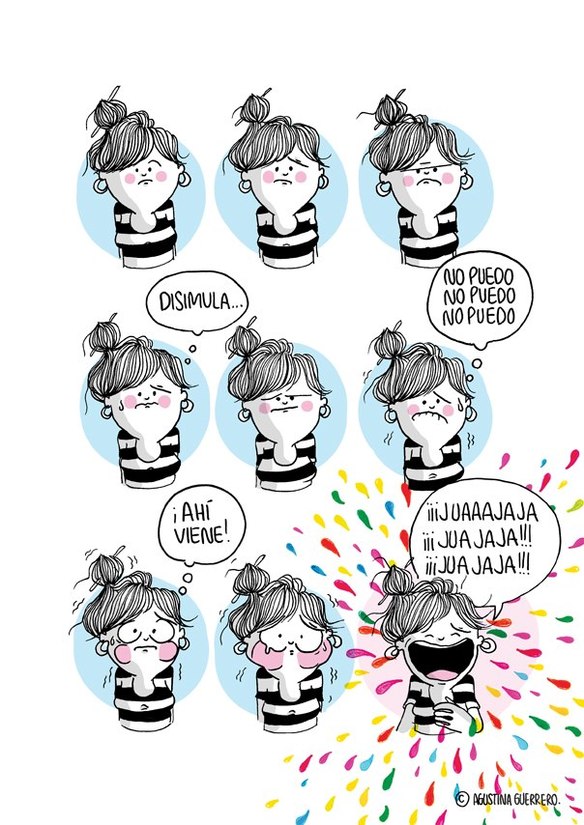 Viñetas de Agustina Guerrero