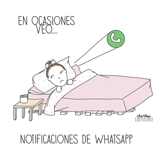 Ilustraciones divertidas sobre mujeres