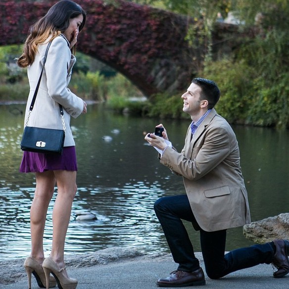Fotógrafo capta propuestas de matrimonio